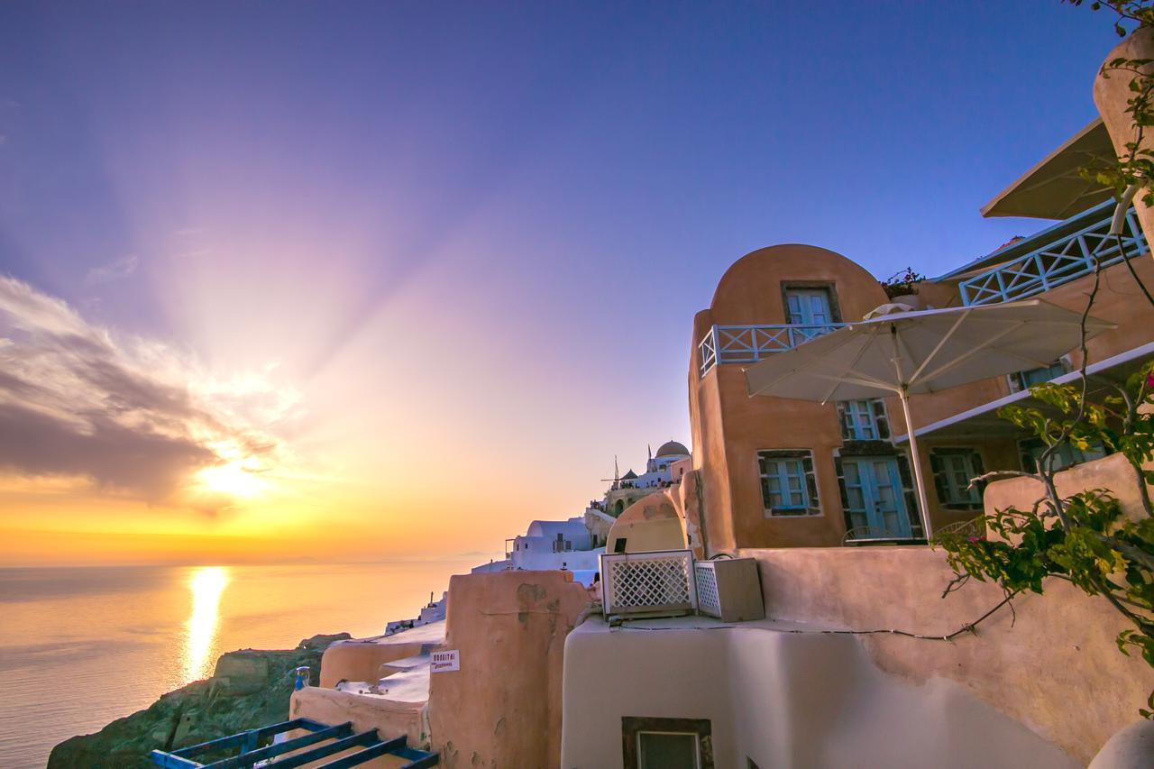 Villa Kastro Oia Houses Exterior foto