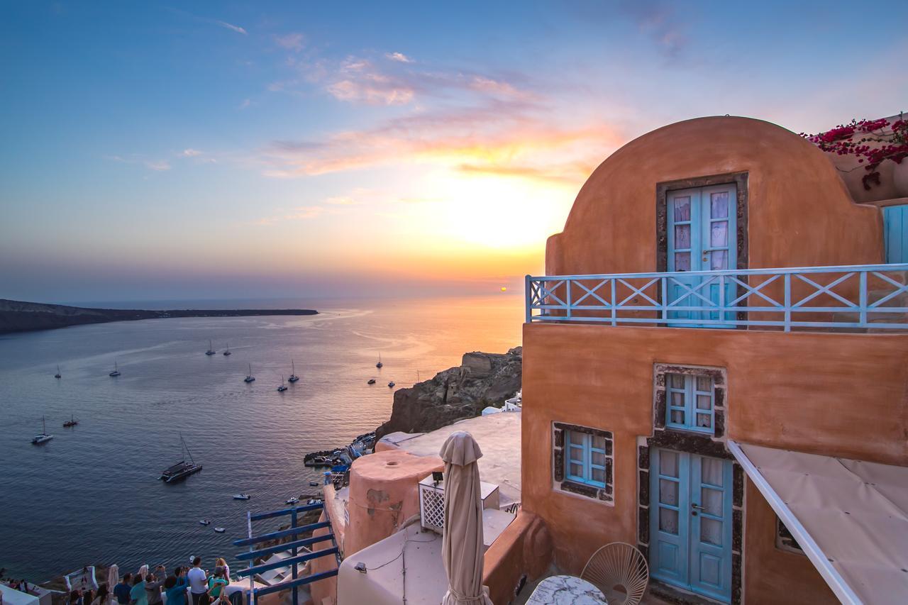 Villa Kastro Oia Houses Exterior foto