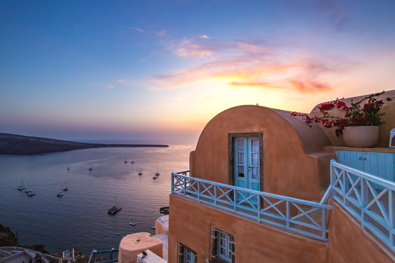 Villa Kastro Oia Houses Exterior foto