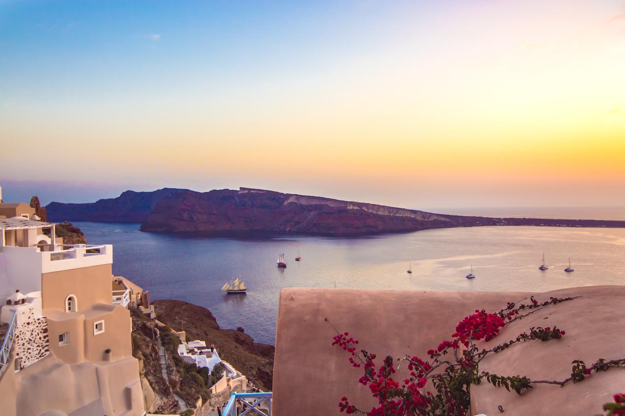 Villa Kastro Oia Houses Exterior foto