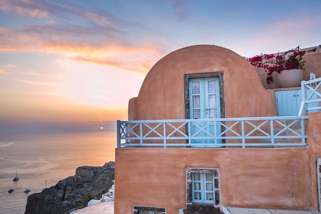 Villa Kastro Oia Houses Exterior foto